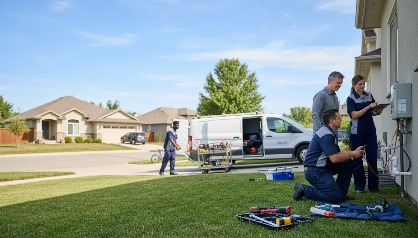 Tankless water heater service in Canadian, TX